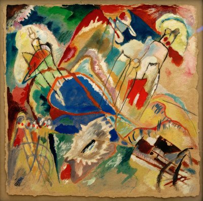 Entwurf zu Improvisation 30, (Kanonen) von Wassily Kandinsky